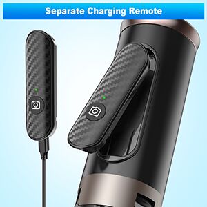 Multifunctional mobile phone holder selfie stick (Black)