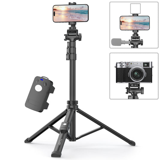Tripod for Live broadcast with remote control suitable for mobile phones and cameras