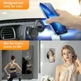 TONEOF Magnetic Cell Phone Mount, Vacuum Adsorption Car Holder for iPhone12-16 and Android, for Car Window, Car Screen and Treadmill, Mirror, Smooth Surface