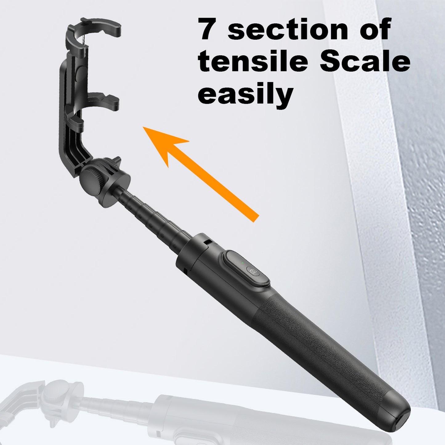 TONEOF 64" Selfie Stick Tripod for Cellphone 4"-7", Phone Tripod Stand for iPhone and Android