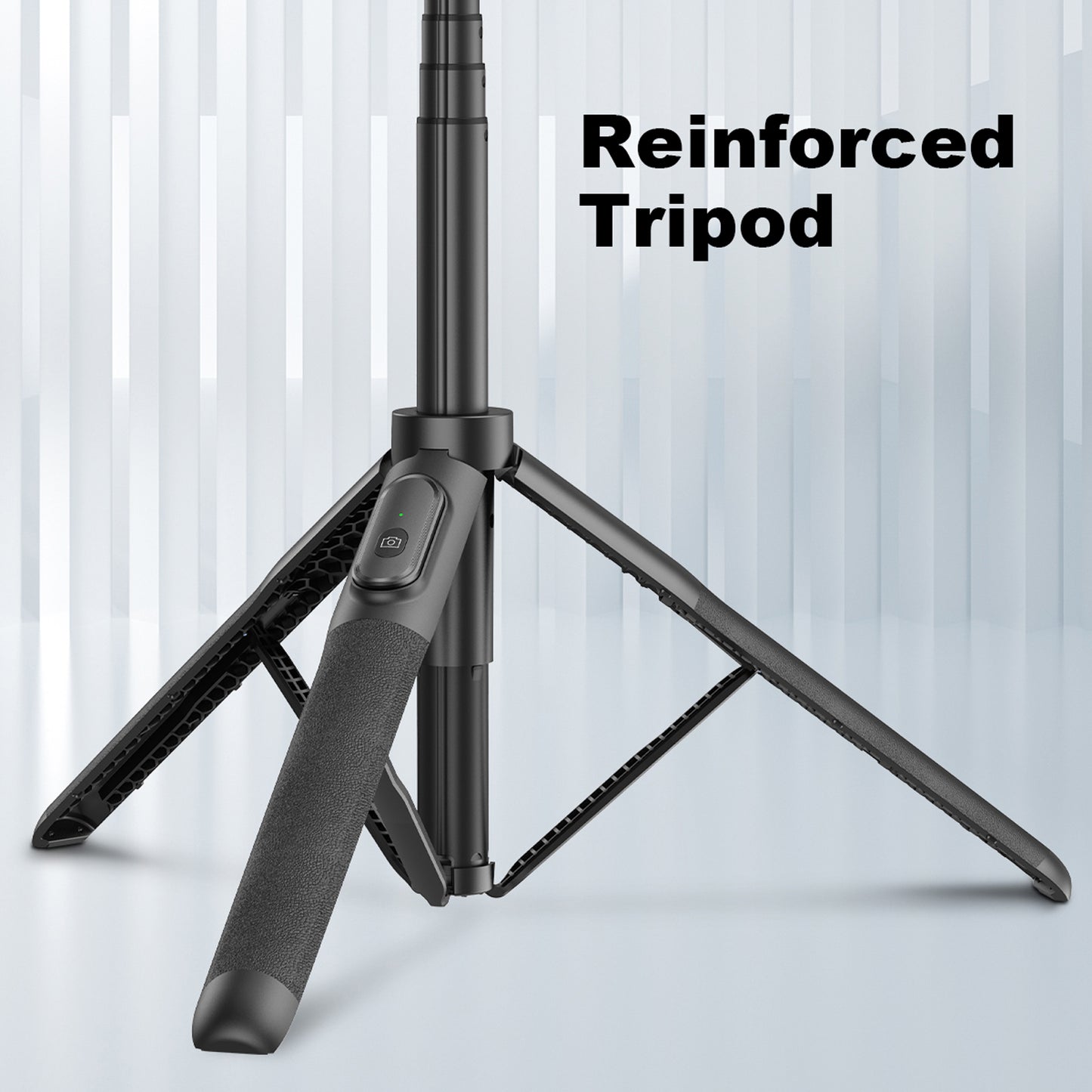 TONEOF 64" Selfie Stick Tripod for Cellphone 4"-7", Phone Tripod Stand for iPhone and Android